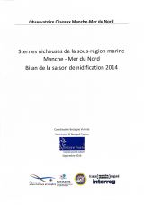 Bilan : Suivi 2014 de la reproduction des sternes nicheuses dans les sous-régions marines Manche - Mer du Nord