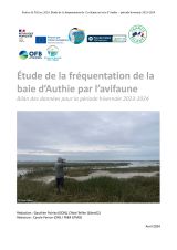 Étude de la fréquentation de la baie d'Authie par l'avifaune Bilan des données pour la période hivernale 2023 2023-2024