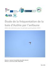 Étude de la fréquentation de la baie d'Authie par l'avifaune Bilan des données pour la période postnuptiale 2023