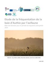 Etude de la fréquentation de la baie d'Authie par l'avifaune Bilan des données pour la période de migration prénuptiale 2023
