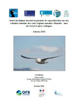 Bilan : Suivi 2020 de la reproduction du Fulmar boréal sur les colonies témoins des sous-régions marines Manche - Mer du Nord et Mer Celtique