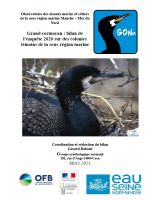 Bilan : Suivi 2020 de la reproduction du Grand Cormoran sur les colonies témoins des sous-régions marines Manche - Mer du Nord