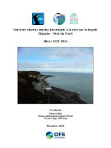 Bilan : Suivi des oiseaux marins hivernants à la côte sur la façade Manche - Mer du Nord Hiver 2023-2024