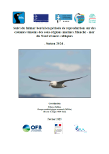 Bilan : Suivi 2024 de la reproduction du Fulmar boréal sur les colonies témoins des sous-régions marines Manche - Mer du Nord et Mer Celtique