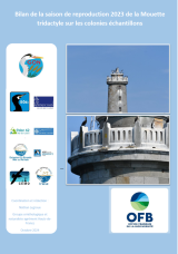 Bilan : saison de reproduction 2023 de la Mouette tridactyle sur les colonies échantillons 