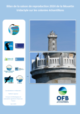 Bilan : saison de reproduction 2024 de la Mouette tridactyle sur les colonies échantillons 